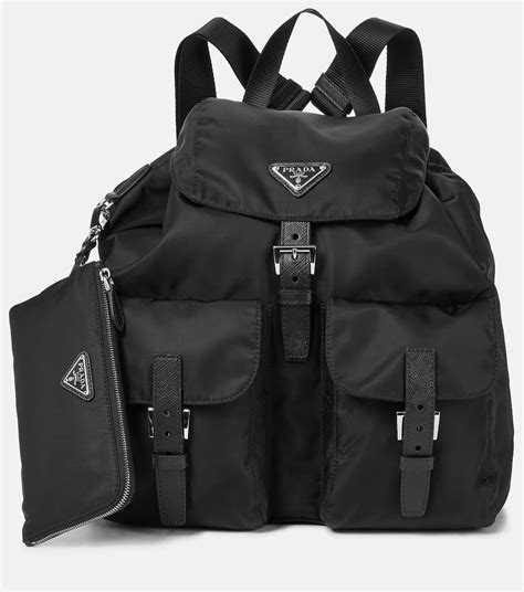 prada reuk|Prada re nylon backpack.